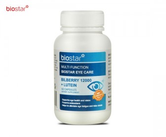 Biostar 葆星 蓝莓越橘+叶黄素多功效护眼胶囊 60粒 